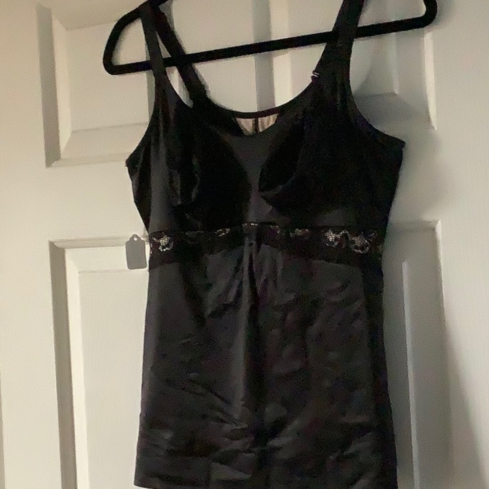 Ruby Ribbon Lace Full Support Cami